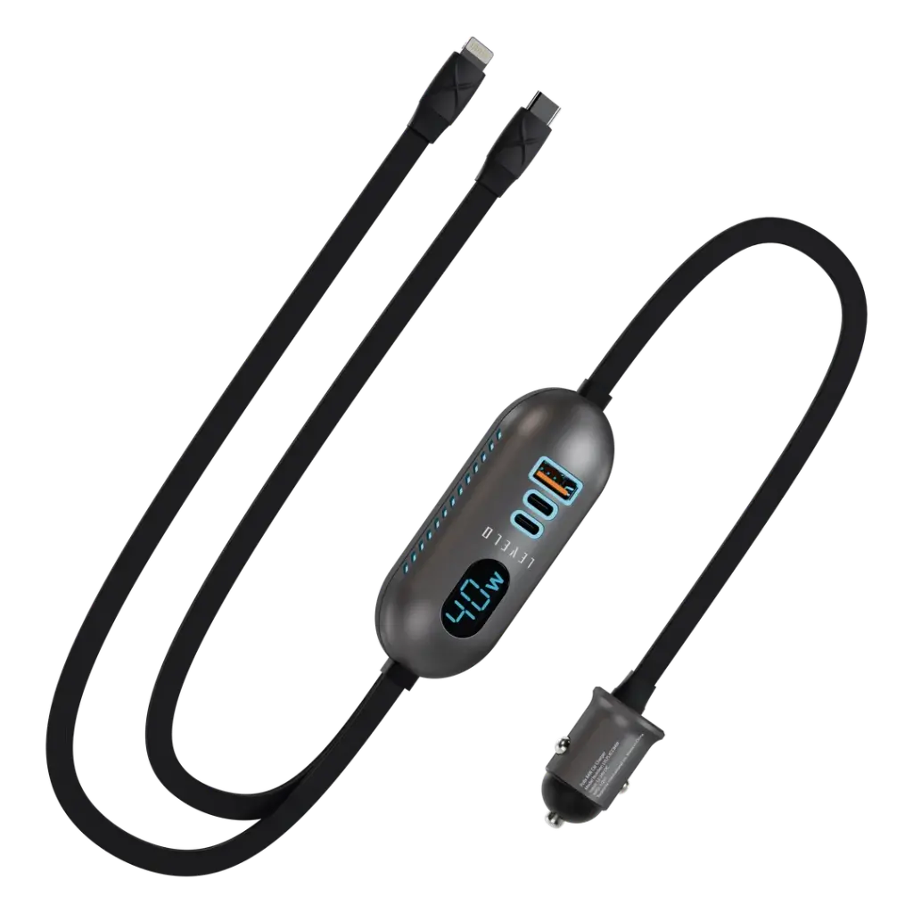 Levelo Polix 84W Fast Car Charger